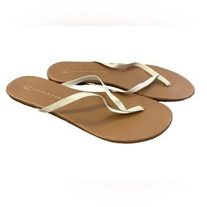 Bundle of 2 pairs LC Lauren Conrad classic flip flops 9
